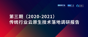 重磅发布 |灵雀云 第三期（2020-2021）传统行业云原生技术落地调研报告